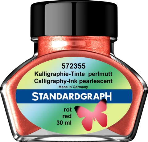 Calimara 30 ml Standardgraph Pearlescent Red
